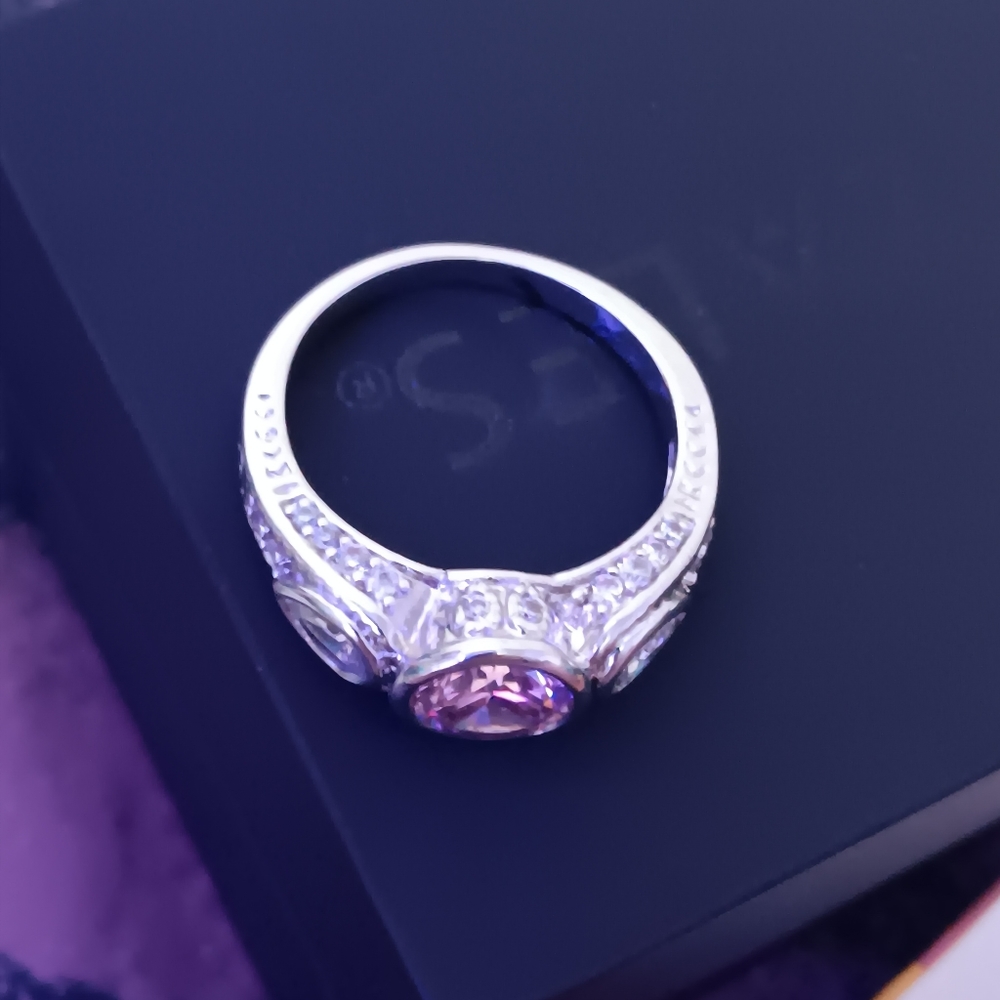 Ruby Pink Ring - image 1